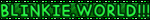 blinkie world green